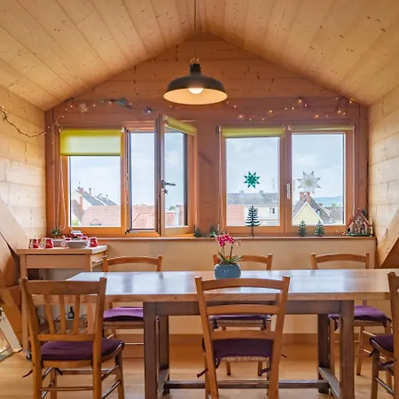 Combles Et Vous, Duplex T6 Colmar, Famille, Inclusive, Jardin&parking Vélos Colmar