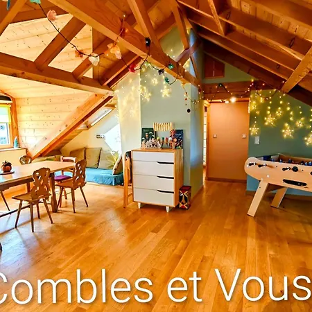 Appartement Friends And Familly Guest - Gare - Jardin - Combles Et Vous *